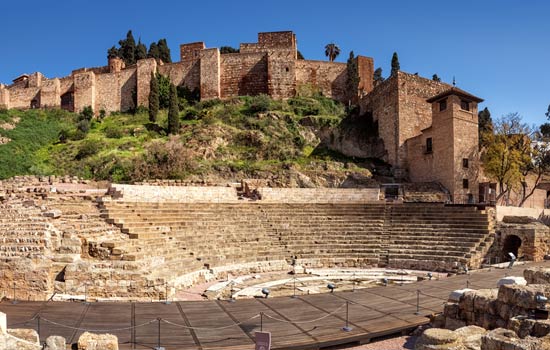 Alcazaba y teatro romano de Málaga