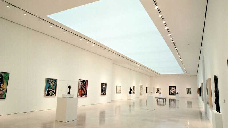 Interior del Museo Picasso de Málaga