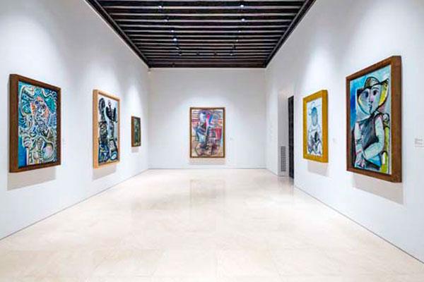 Interior del Museo Picasso de Málaga