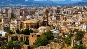 Panorámica de Malaga capital