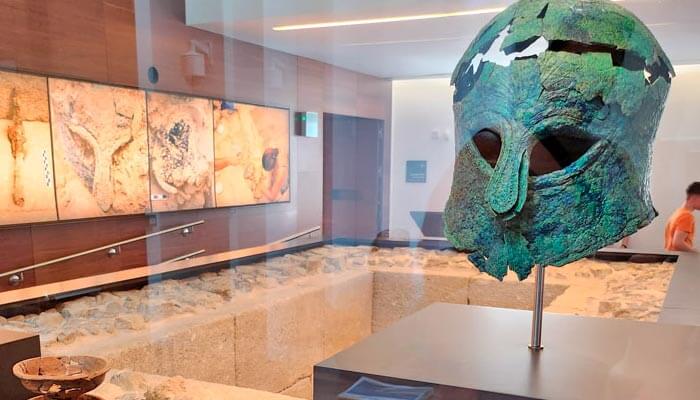 Interior del museo de Málaga