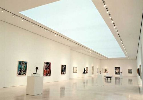 Interior del Museo Picasso de Málaga