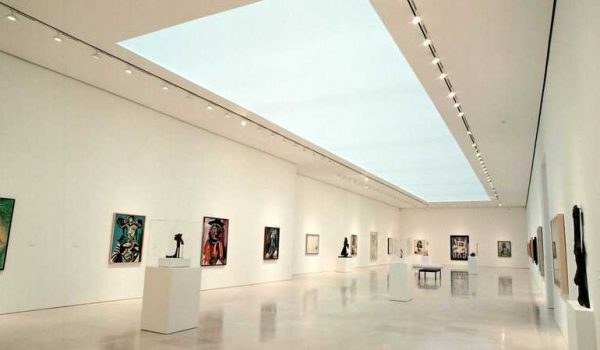 Interior del Museo Picasso de Málaga